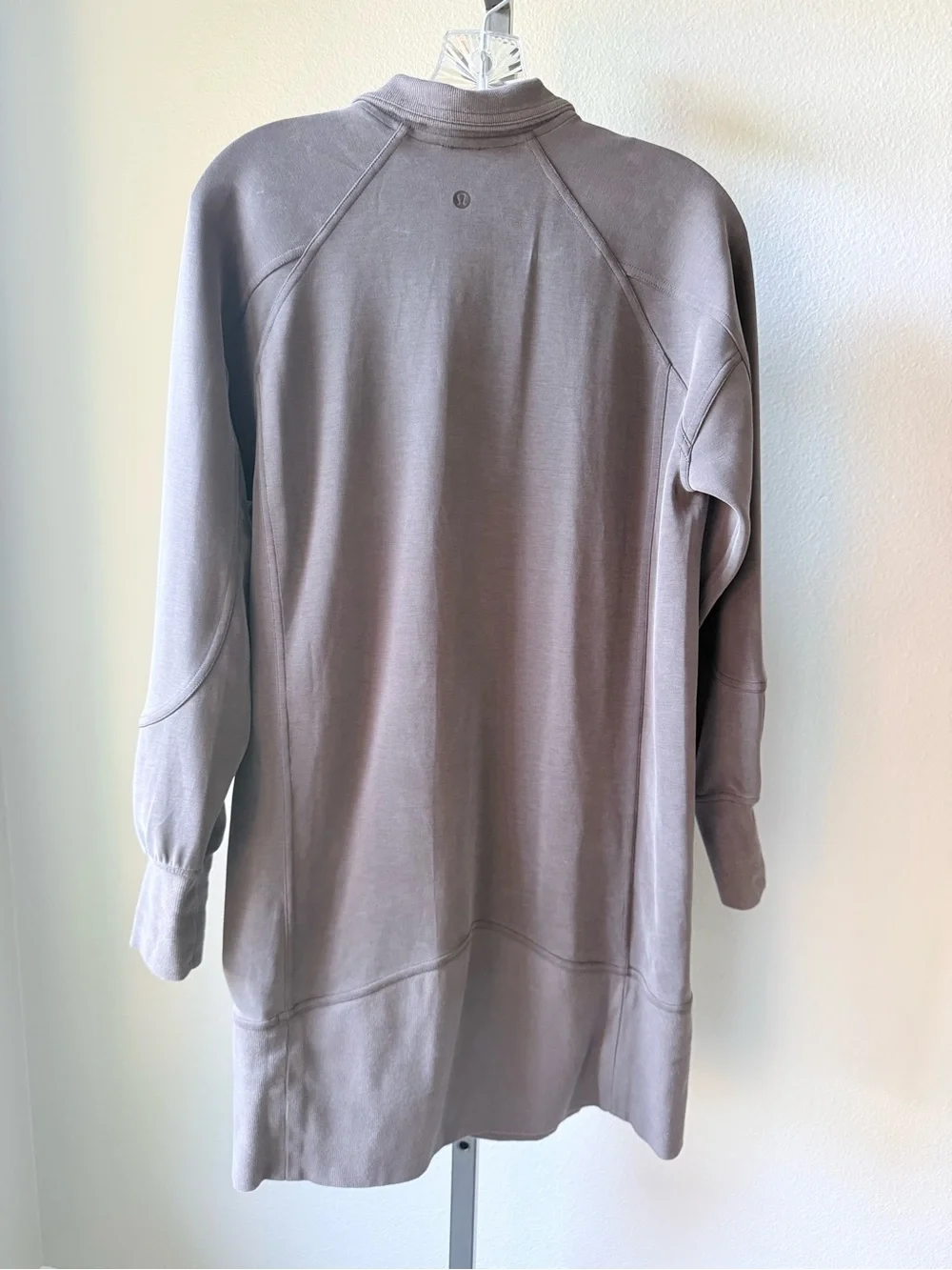 Lululemon Softstream long sleeve half zip dress- espresso size 6